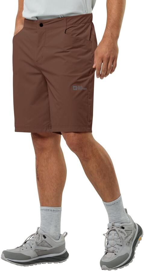 Jack Wolfskin Gravex Shorts Men Fietsshort Heren 46 dark rust Dark Rust - Foto 4