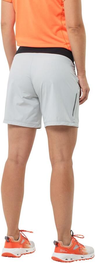 Jack Wolfskin Gravex Shorts Women Fietsshort Dames 34 cool grey Cool Grey - Foto 4
