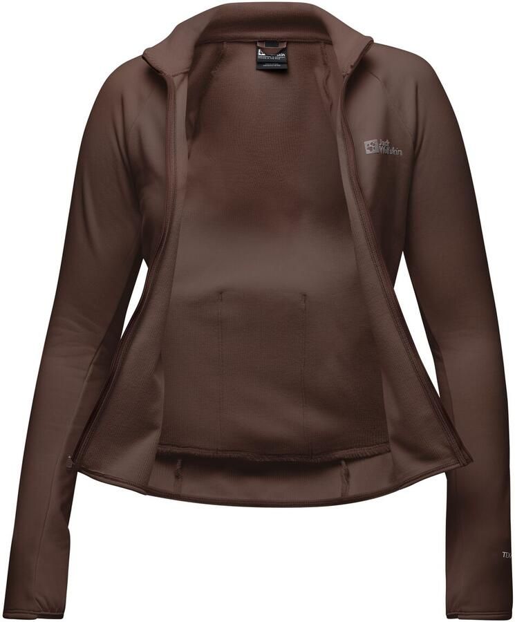 Jack Wolfskin Gravex Thermo FZ Women Fiets-fleecejack Dames XXL dark rust Dark Rust - Foto 2