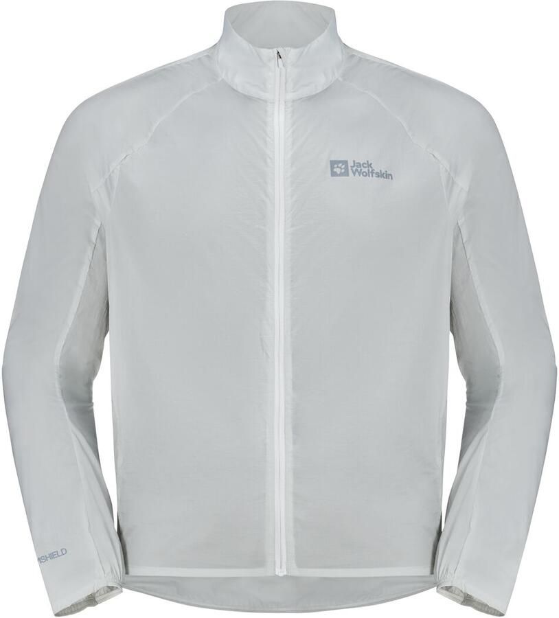 Jack Wolfskin Gravex Wind Jacket Men Windjack Heren of winddicht fietsjack XXL cool grey Cool Grey