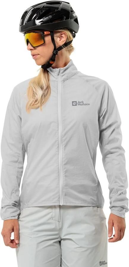 Jack Wolfskin Gravex Wind Jacket Women Softshell-fietsjack Dames XXL cool grey Cool Grey - Foto 8
