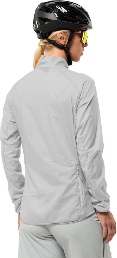 Jack Wolfskin Gravex Wind Jacket Women Softshell-fietsjack Dames XXL cool grey Cool Grey - Foto 7