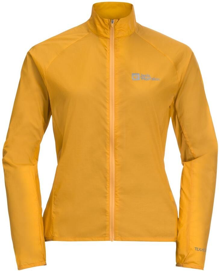 Jack Wolfskin Gravex Wind Jacket Women Softshell-fietsjack Dames XXL curry