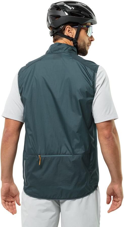 Jack Wolfskin Gravex Wind Vest Men Outdoor-bodywarmer Heren XXL emerald - Foto 5
