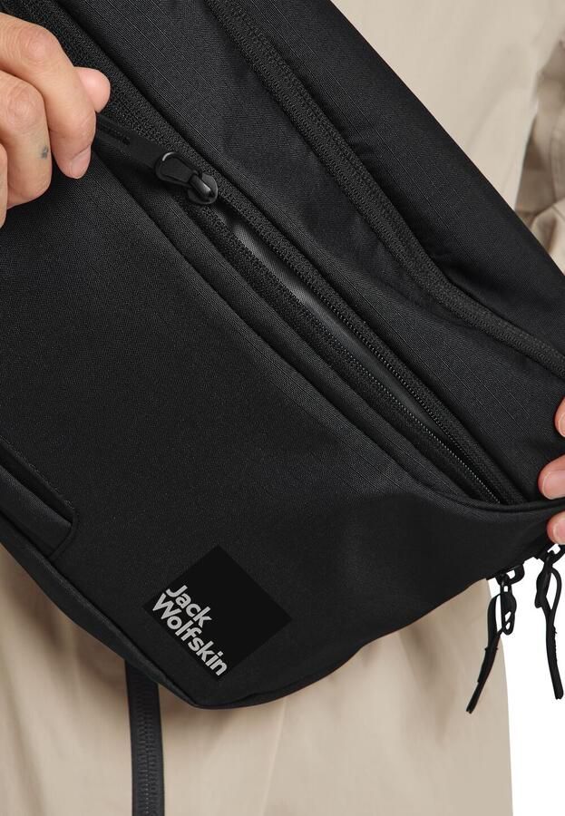 Jack Wolfskin Gutleut Crossbody Buiktasje One Size black - Foto 7