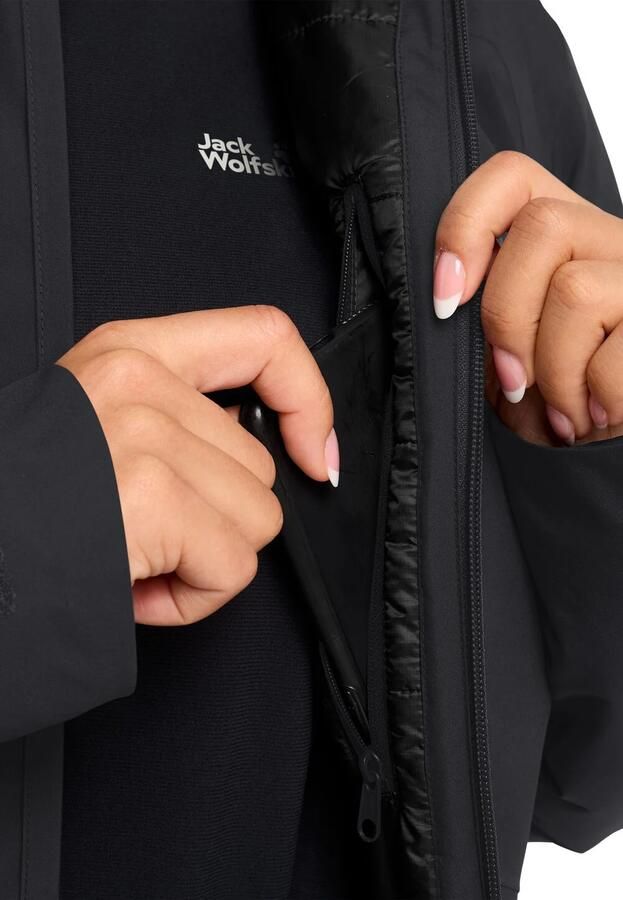 Jack Wolfskin Functionele jas HEIDELSTEIN in het JKT W Verwarmend winddicht overgangsjas