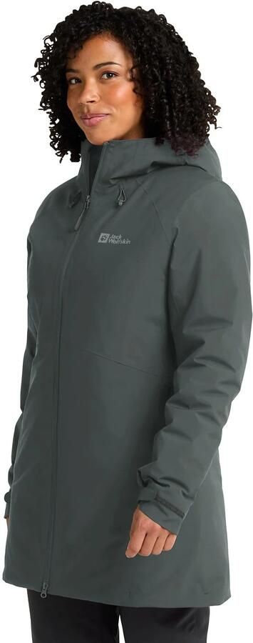 Jack Wolfskin Heidelstein Ins Jacket Women Waterdicht winterjack Dames XXL slate green slate green - Foto 14