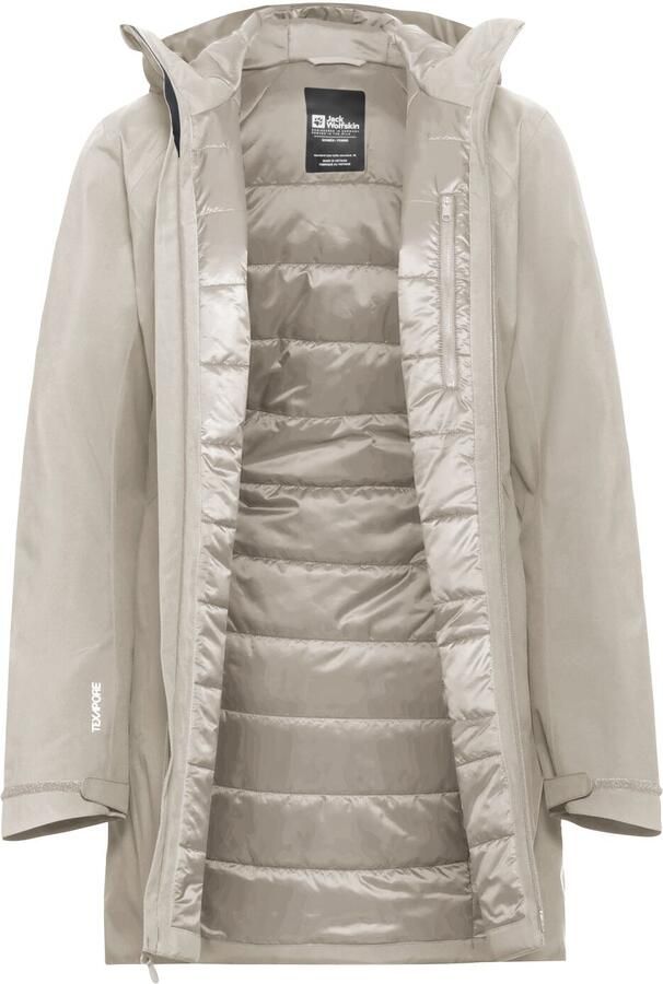 Jack Wolfskin Heidelstein Ins Jacket Women Waterdicht winterjack Dames XXL pale sand pale sand - Foto 4