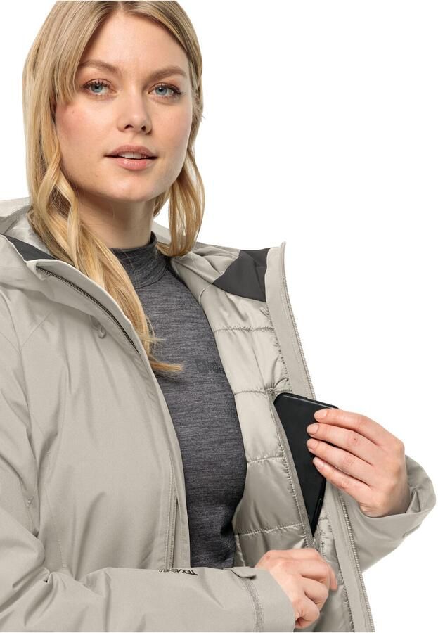 Jack Wolfskin Functionele jas HEIDELSTEIN in het JKT W Ademend & Waterdicht & Winddicht - Foto 4
