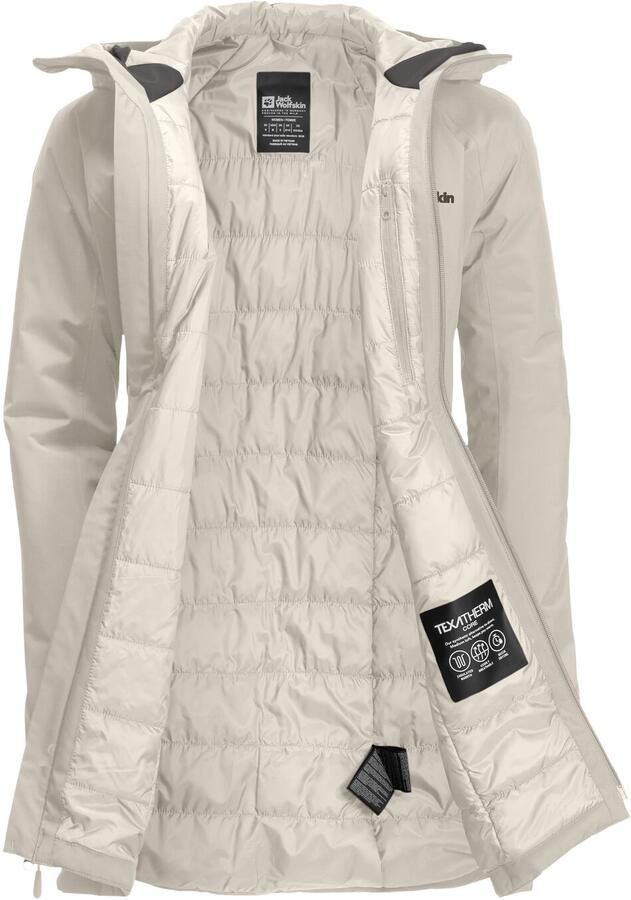 Jack Wolfskin Functionele jas HEIDELSTEIN in het JKT W Ademend & Waterdicht & Winddicht