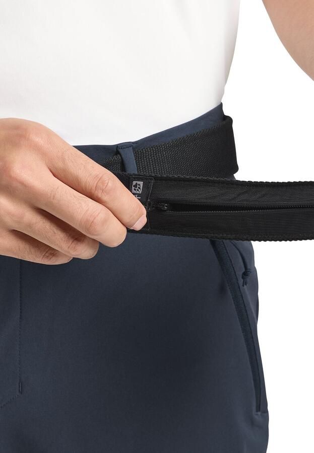 Jack Wolfskin Hidden Belts Riem met secret pocket 110 black - Foto 3