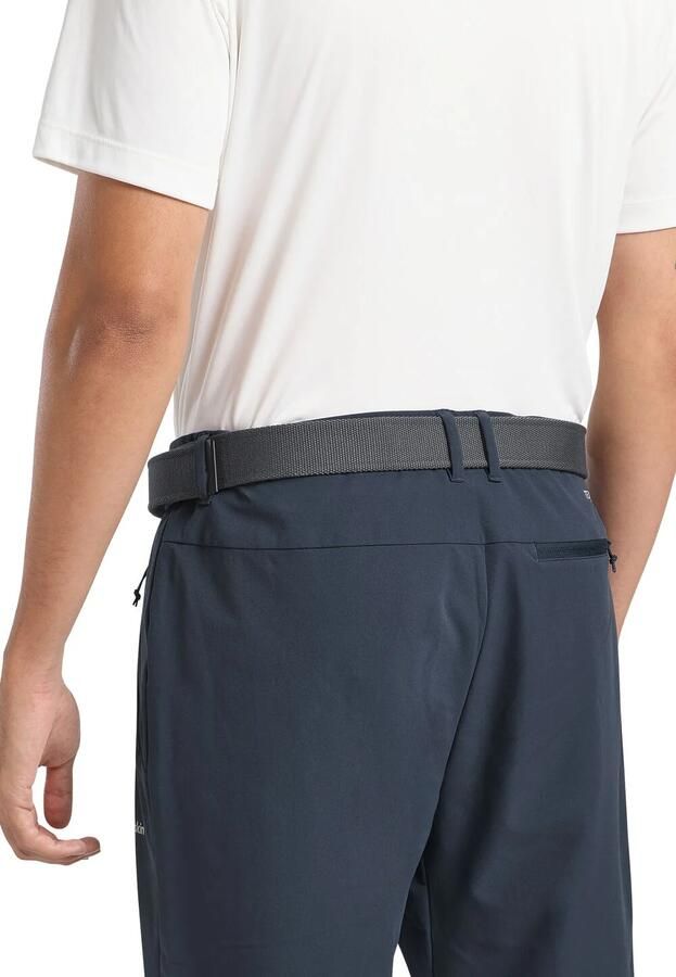 Jack Wolfskin Hidden Belts Riem met secret pocket 95 dark grey Dark Grey - Foto 3