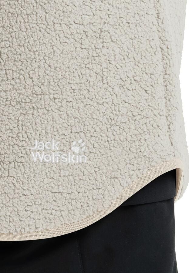 Jack Wolfskin High Curl Coat Women Fleece jas Dames XXL pale sand pale sand - Foto 4