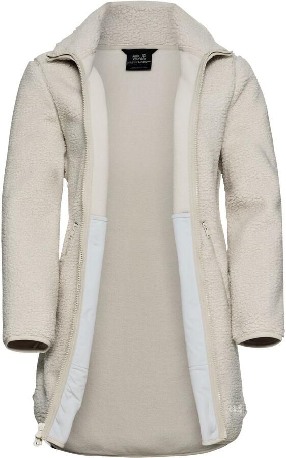 Jack Wolfskin High Curl Coat Women Fleece jas Dames XXL pale sand pale sand - Foto 6