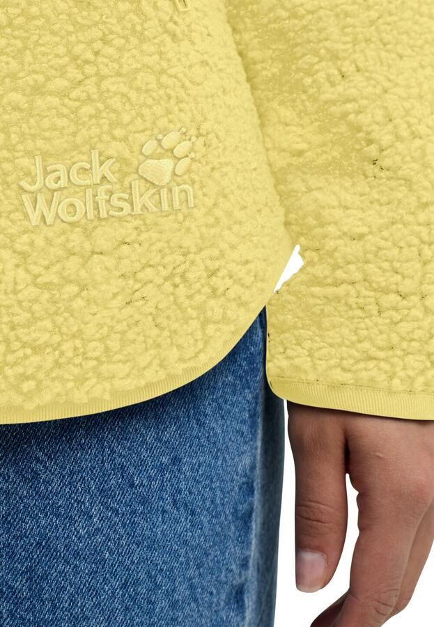 Jack Wolfskin High Curl Jacket Women Fleece jack Dames S lemon ice lemon ice - Foto 5