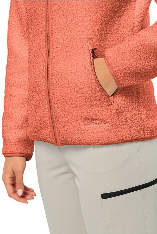 Jack Wolfskin High Curl Jacket Women Fleece jack Dames XXL warm amber warm amber - Foto 3