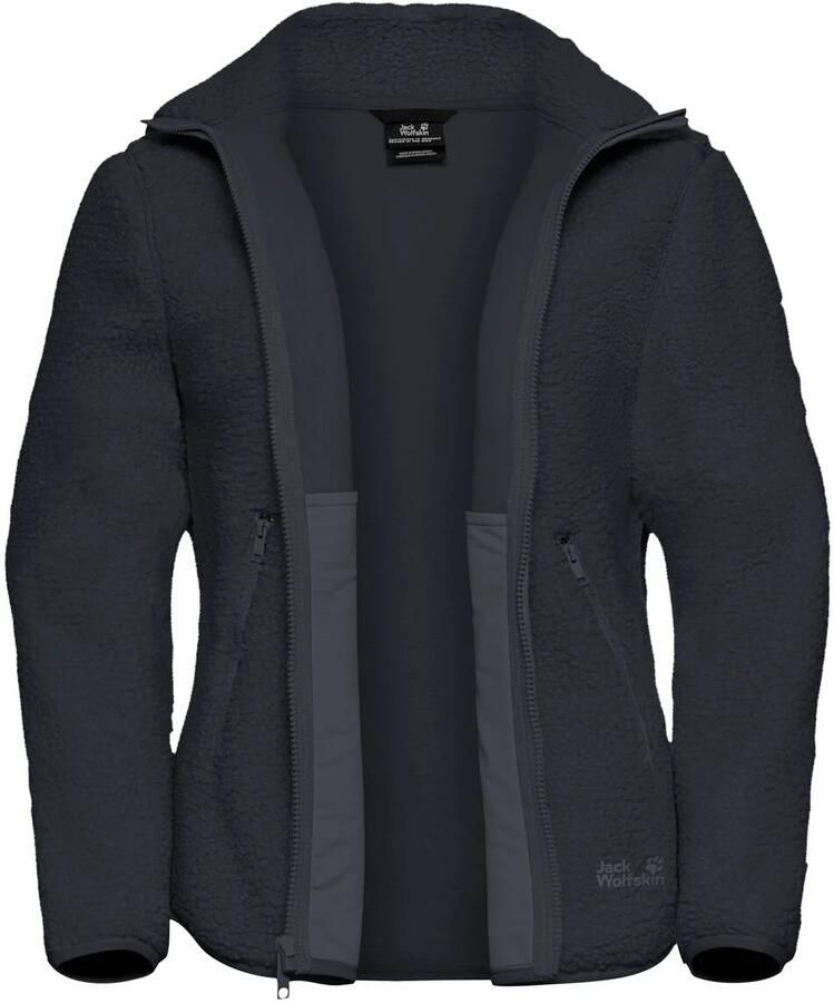 Jack Wolfskin High Curl Jacket Women Fleece jack Dames XXL dark navy dark navy