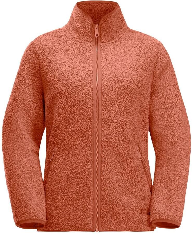 Jack Wolfskin High Curl Jacket Women Fleece jack Dames XXL warm amber warm amber