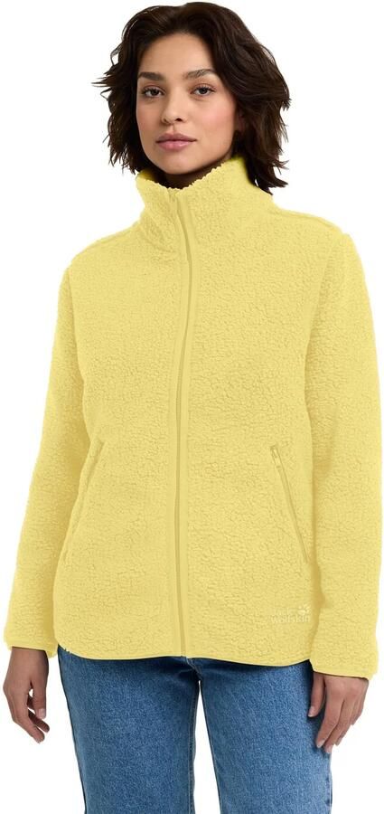 Jack Wolfskin High Curl Jacket Women Fleece jack Dames S lemon ice lemon ice - Foto 9