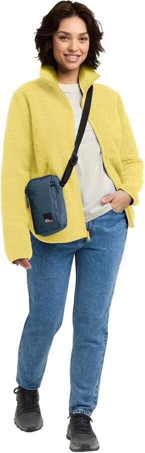 Jack Wolfskin High Curl Jacket Women Fleece jack Dames S lemon ice lemon ice - Foto 8