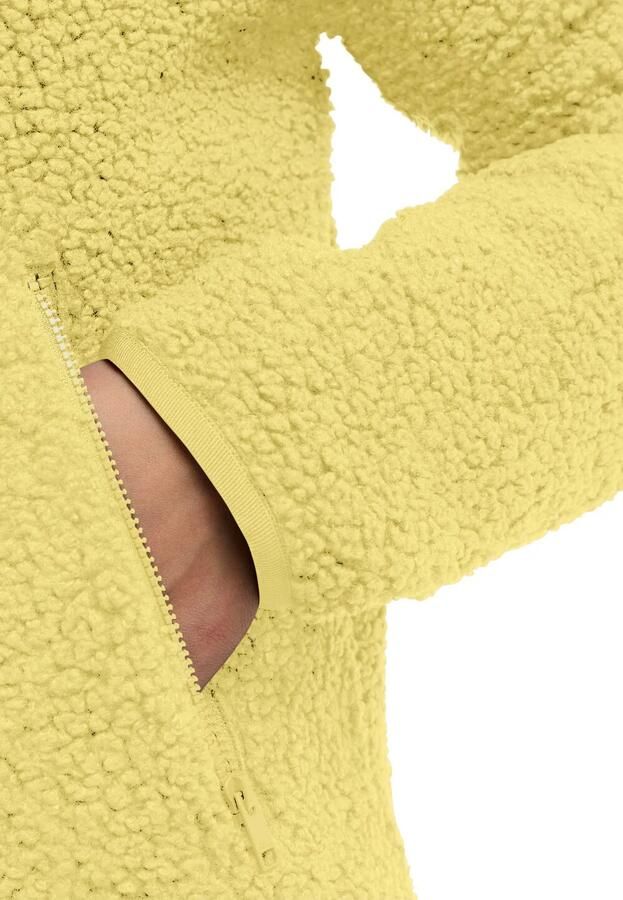 Jack Wolfskin High Curl Jacket Women Fleece jack Dames S lemon ice lemon ice - Foto 6