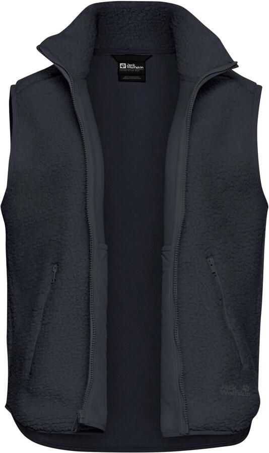 Jack Wolfskin High Curl Vest Women Fleece bodywarmer Dames XXL dark navy dark navy - Foto 5