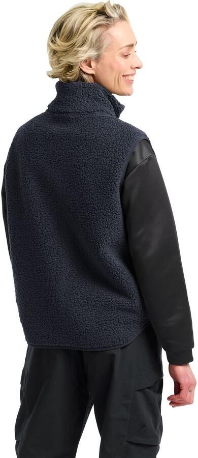 Jack Wolfskin High Curl Vest Women Fleece bodywarmer Dames XXL dark navy dark navy - Foto 6