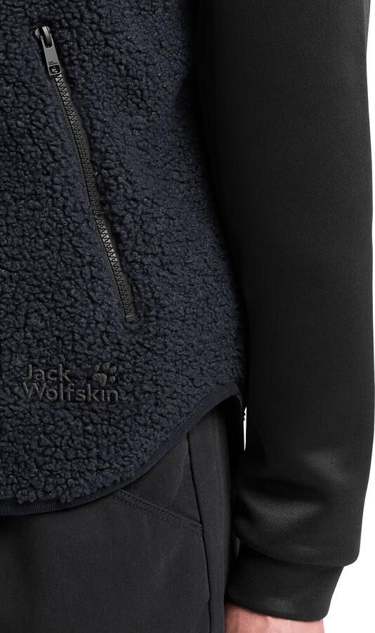Jack Wolfskin High Curl Vest Women Fleece bodywarmer Dames XXL dark navy dark navy - Foto 4