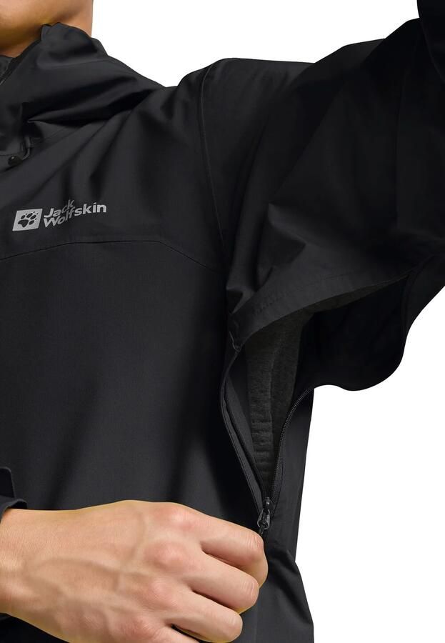 Jack Wolfskin Highest Peak 3L Jacket Men Regenjack Heren XXXL black - Foto 4