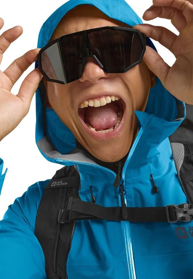 Jack Wolfskin Highest Peak 3L Jacket Men Regenjack Heren XXXL aurora blue aurora blue - Foto 5