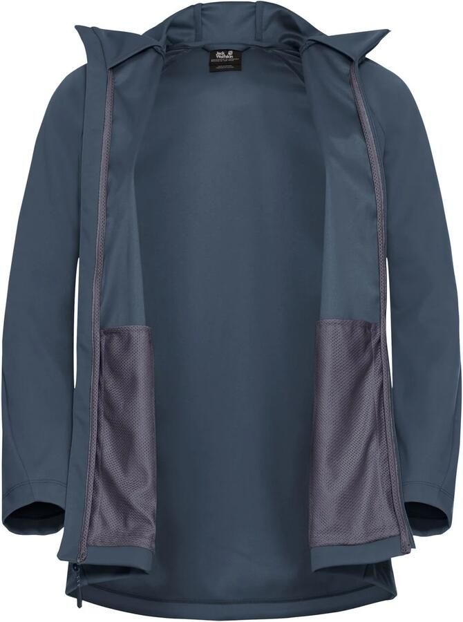 Jack Wolfskin Hike With Me Hoody Women Softshelljack Dames XXL midnight sky midnight sky