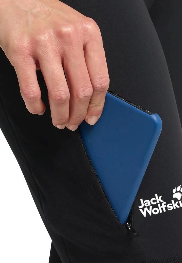 Jack Wolfskin Hike With Me Tights Women Wandellegging Dames XXL black - Foto 3
