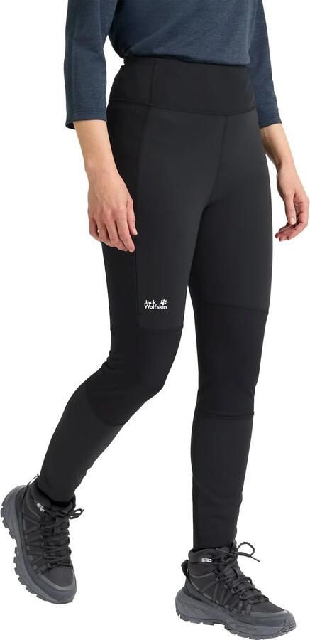 Jack Wolfskin Hike With Me Tights Women Wandellegging Dames XXL black - Foto 8