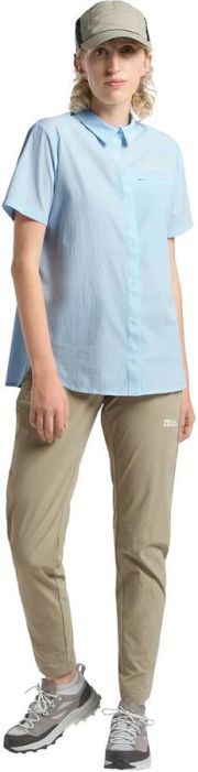Jack Wolfskin Hikeout Pants Women Trekking-broek met zonnebescherming Dames 36 stone - Thumbnail 6