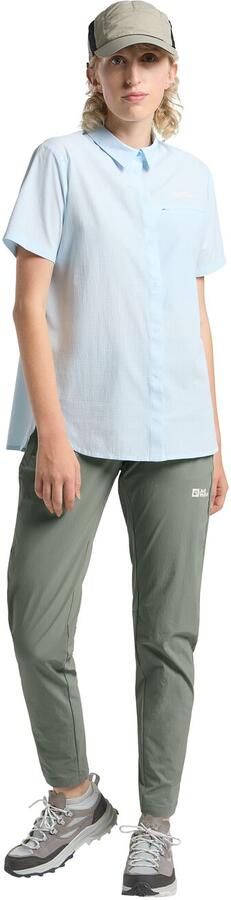 Jack Wolfskin Hikeout Pants Women Trekking-broek met zonnebescherming Dames 34 slate green slate green - Foto 10