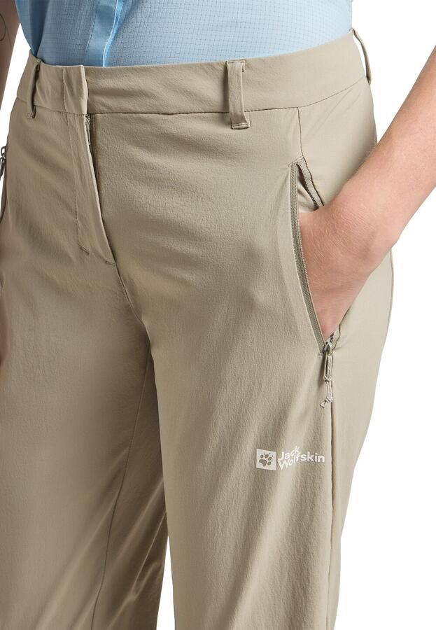 Jack Wolfskin Hikeout Pants Women Trekking-broek met zonnebescherming Dames 36 stone - Foto 4