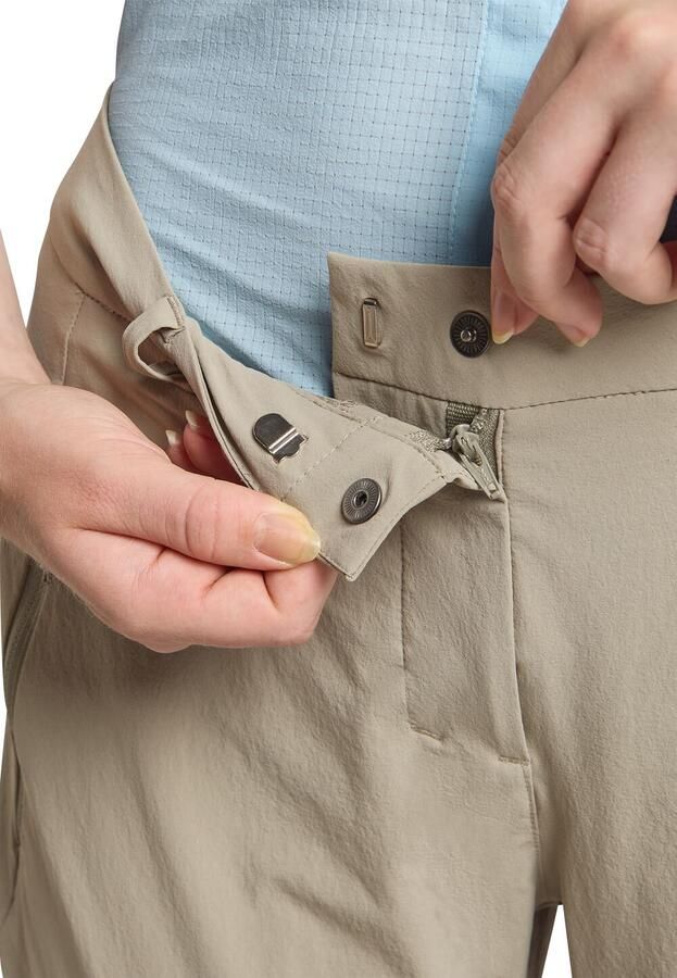 Jack Wolfskin Hikeout Pants Women Trekking-broek met zonnebescherming Dames 36 stone - Foto 5