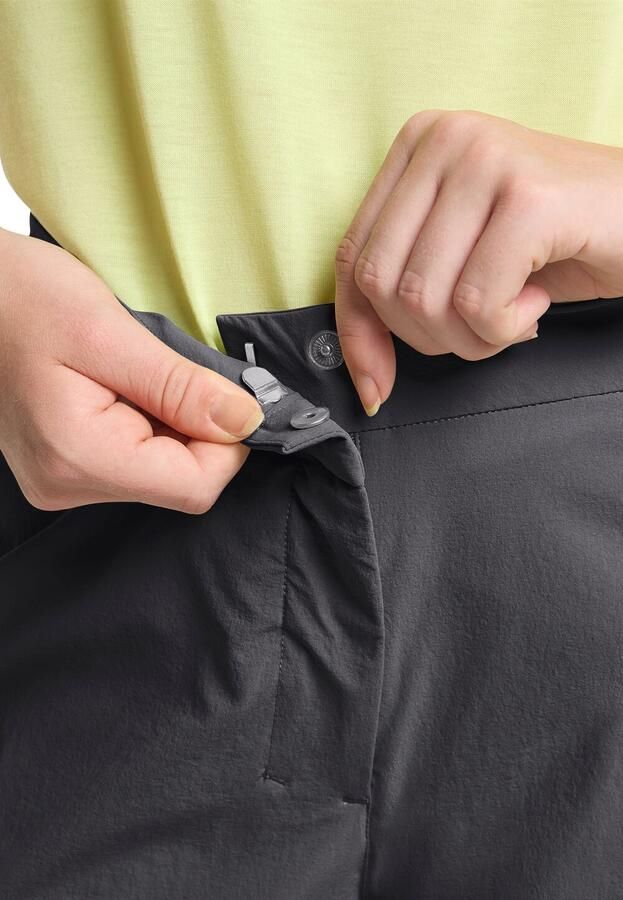 Jack Wolfskin Hikeout Shorts Women Korte wandelbroek Dames 34 slate green slate green - Foto 8