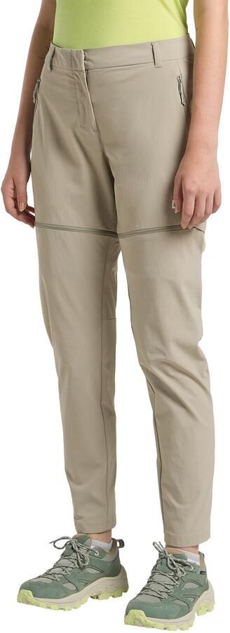 Jack Wolfskin Hikeout Zip Off Pants Women Zip-Off-broek met zonnebescherming Dames 36 stone - Foto 7