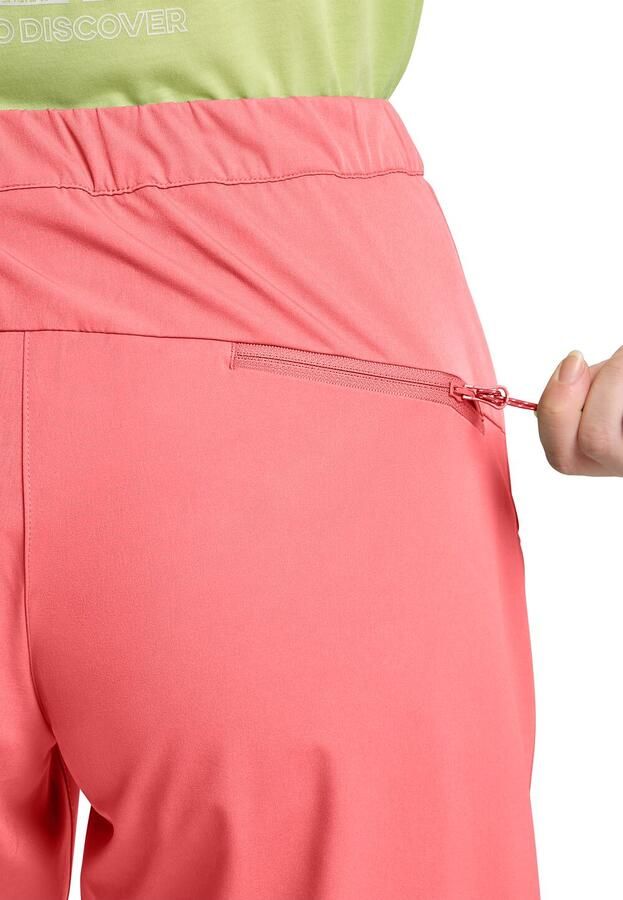 Jack Wolfskin Hiking Alpine Short Women Korte wandelbroek Dames 34 sunset coral sunset coral - Foto 3