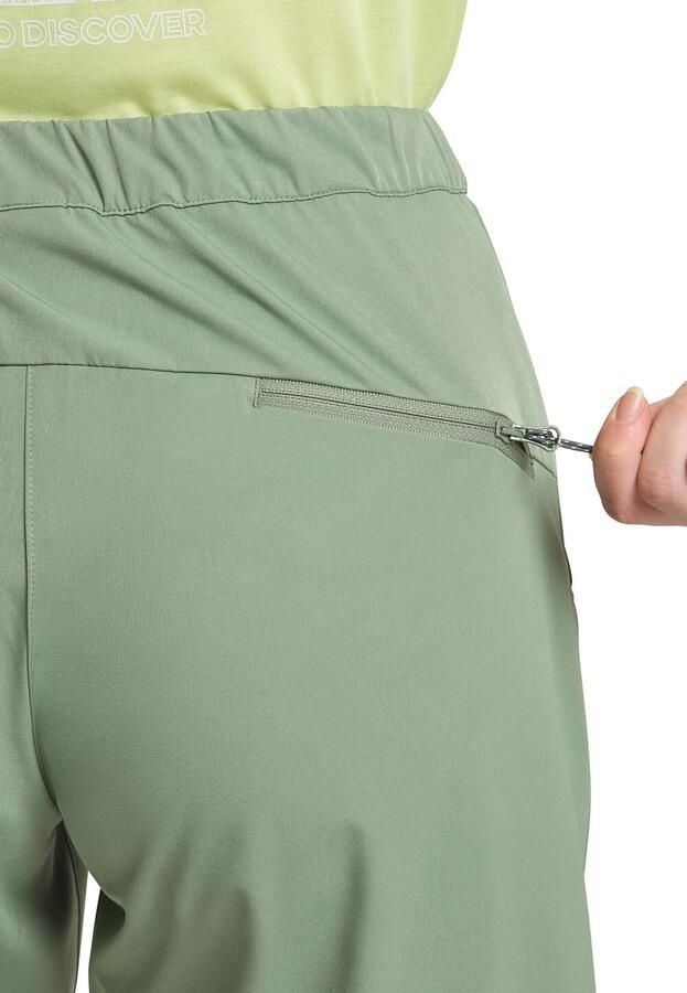 Jack Wolfskin Hiking Alpine Short Women Korte wandelbroek Dames 40 eucalyptus - Foto 5