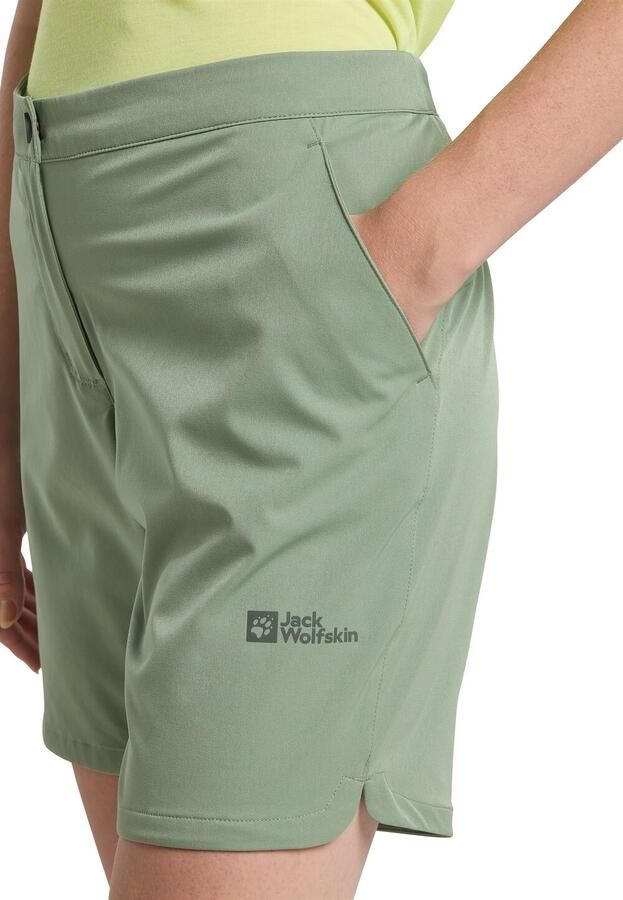 Jack Wolfskin Hiking Alpine Short Women Korte wandelbroek Dames 40 eucalyptus - Foto 7