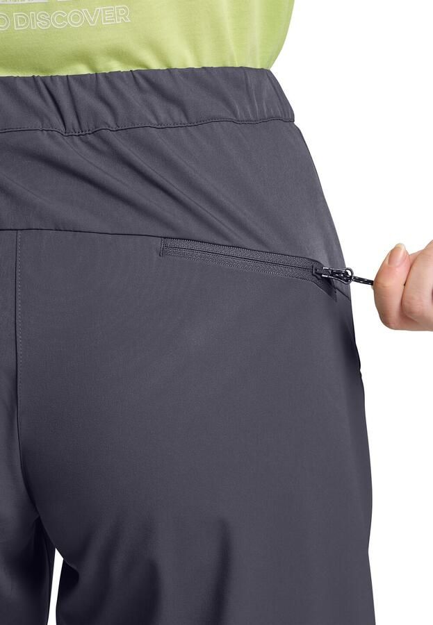 Jack Wolfskin Hiking Alpine Short Women Korte wandelbroek Dames 44 graphite - Foto 7