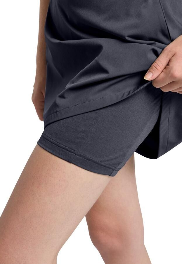 Jack Wolfskin Hiking Alpine Skort Women Skort Dames 44 graphite - Foto 5