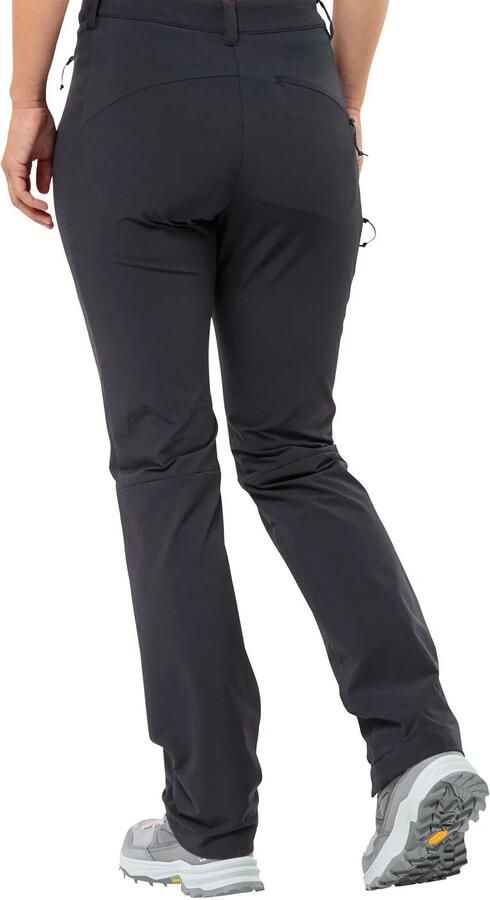 Jack Wolfskin Holdsteig Pants Women Softshell-wandelbroek Dames 34 black - Foto 6