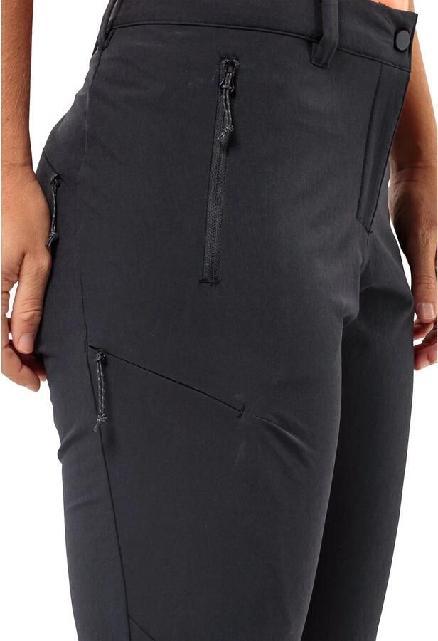 Jack Wolfskin Holdsteig Pants Women Softshell-wandelbroek Dames 34 black - Foto 5