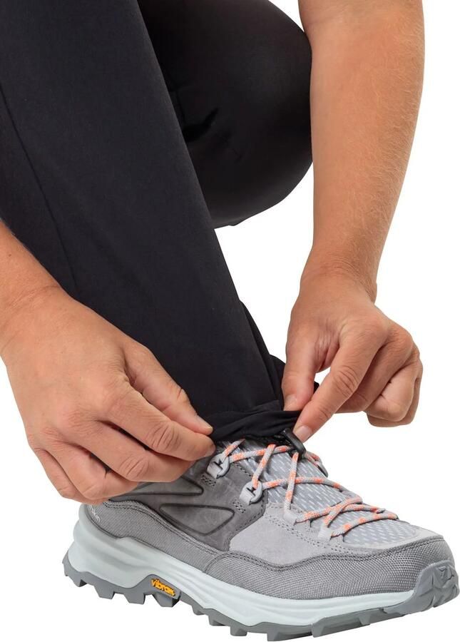 Jack Wolfskin Holdsteig Pants Women Softshell-wandelbroek Dames 34 black - Foto 2