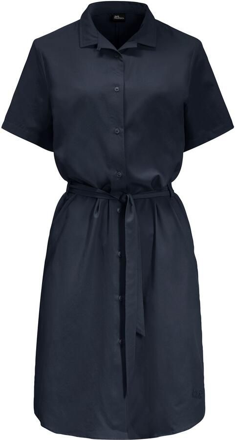 Jack Wolfskin Holiday Midi Dress Zomerjurk Dames XXL blue night blue - Foto 3