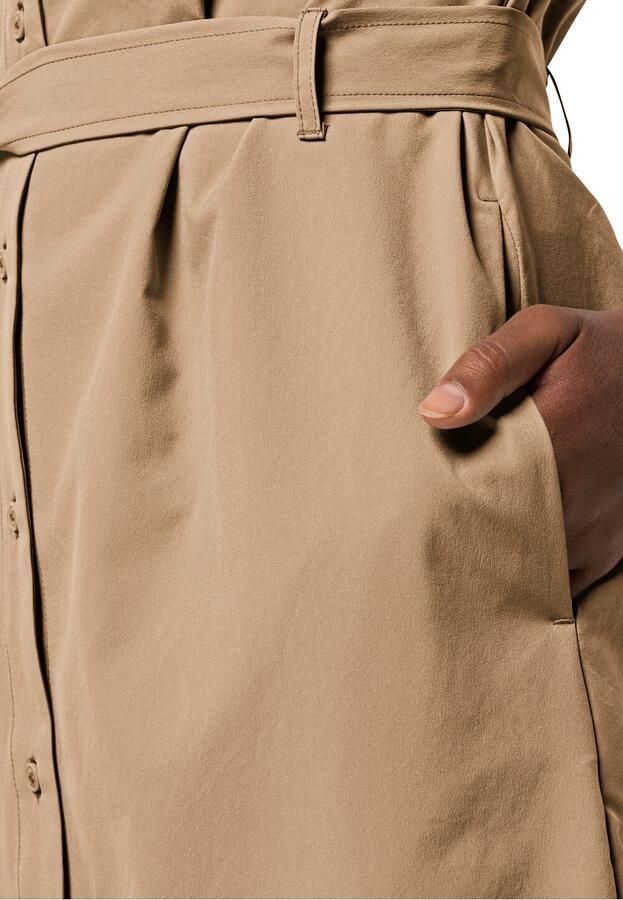Jack Wolfskin Holiday Midi Dress Zomerjurk Dames XXL sand storm sand storm
