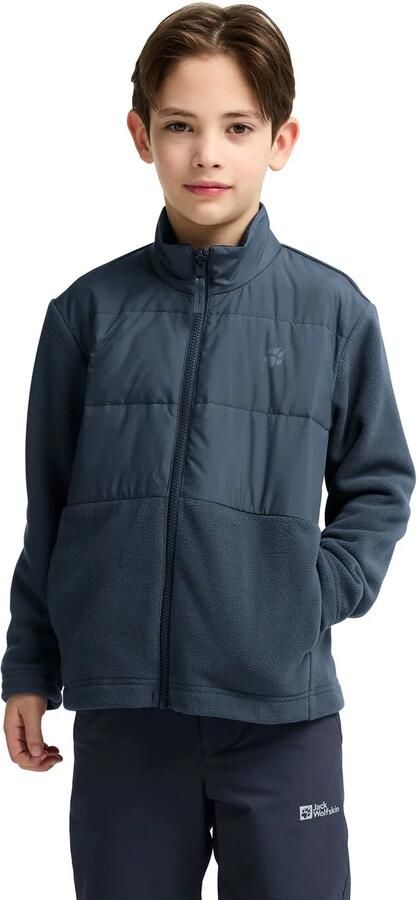 Jack Wolfskin Hybrid 3in1 Jacket Kids Waterdicht 3-in-1 jack Kinderen 104 midnight sky midnight sky - Foto 16